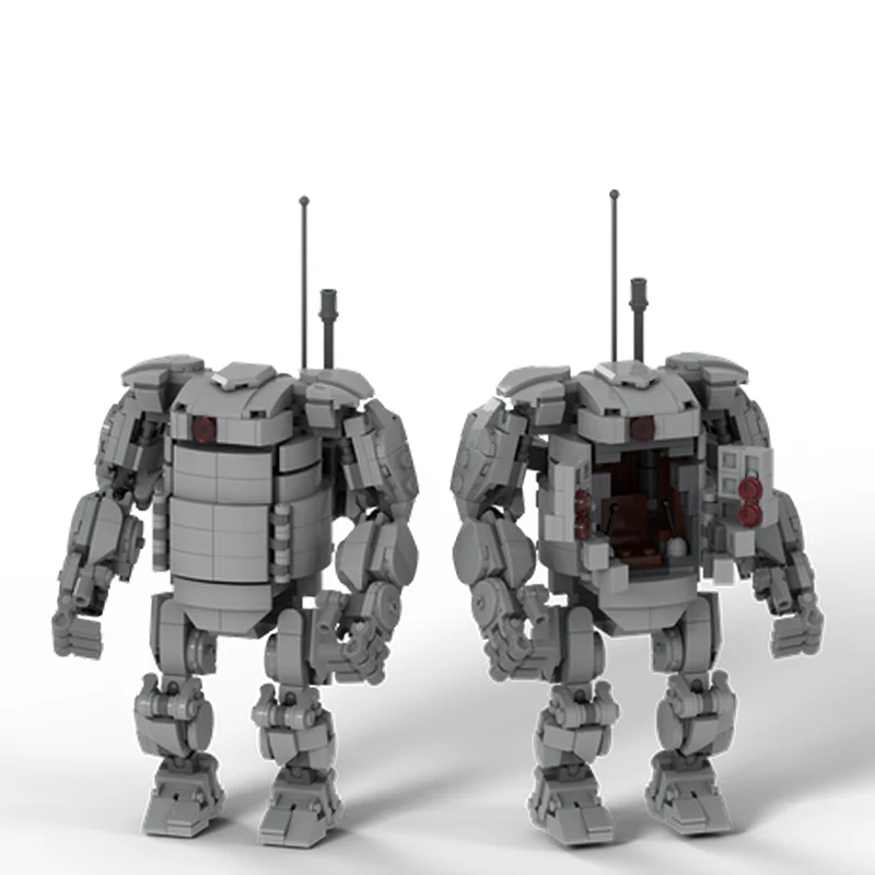 GOBRICKS MOC 134350 Golem Hardsuit Mk2 - YWOBB