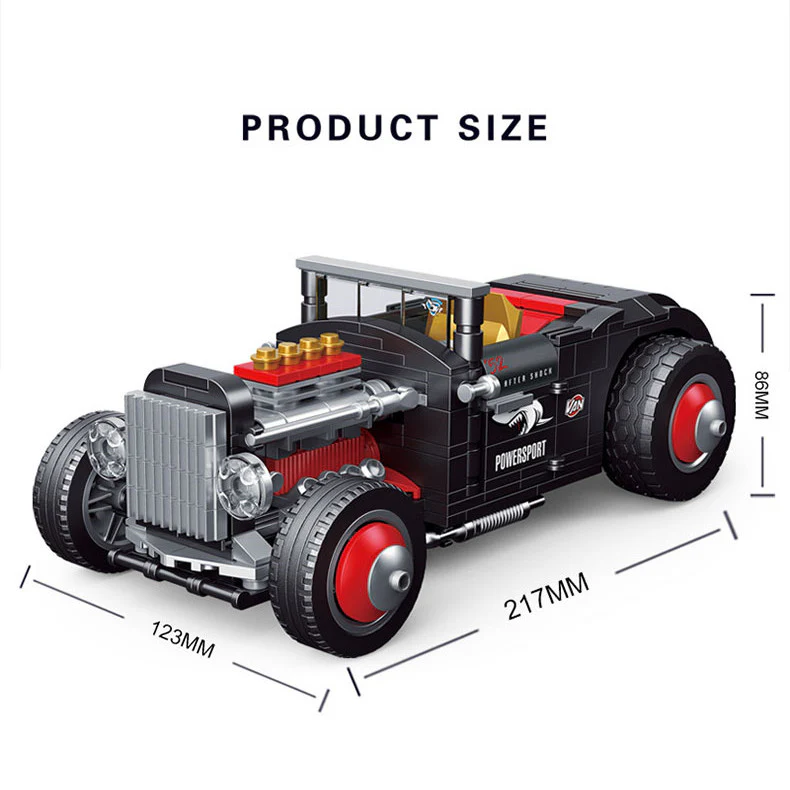 DECOOL KC013 52 Classic Cars Hot Rod - YWOBB
