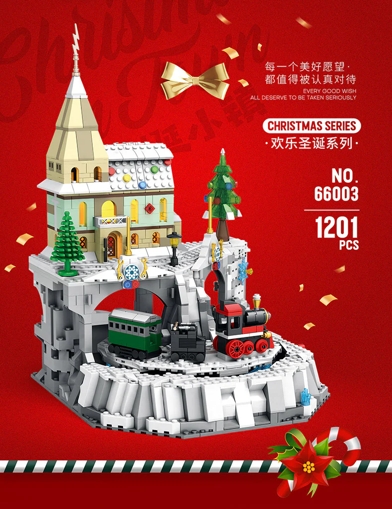 Reobrix 66003 Christmas in Town - YWOBB