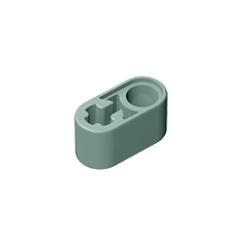 GOBRICKS GDS-669 Liftarm Thick 1 x 2 - Axle Hole - YWOBB