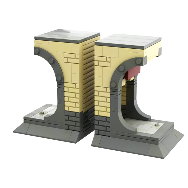 GOBRICKS MOC 80645 Platform 9 3/4 - YWOBB
