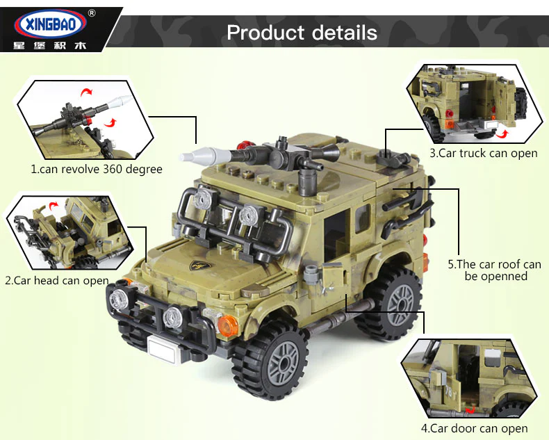 XINGBAO XB-06012 The Ryan Car - YWOBB