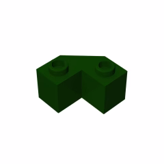 GOBRICKS GDS-610  Modified Facet 2 x 2 - YWOBB