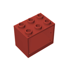 GOBRICKS GDS-1299 Cupboard 2 x 3 x 2 - Hollow Studs - YWOBB