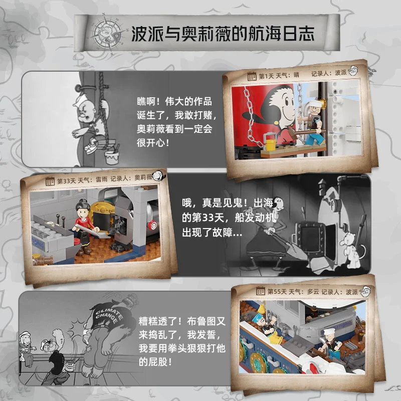 PANTASY 86402 Popeye Steam Boat - YWOBB