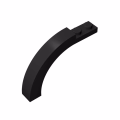 GOBRICKS GDS-720 Arch 1 x 6 x 3 1/3 Curved Top - YWOBB
