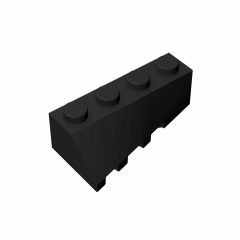 GOBRICKS GDS-1167 Wedge 4 x 2 Sloped Right - YWOBB