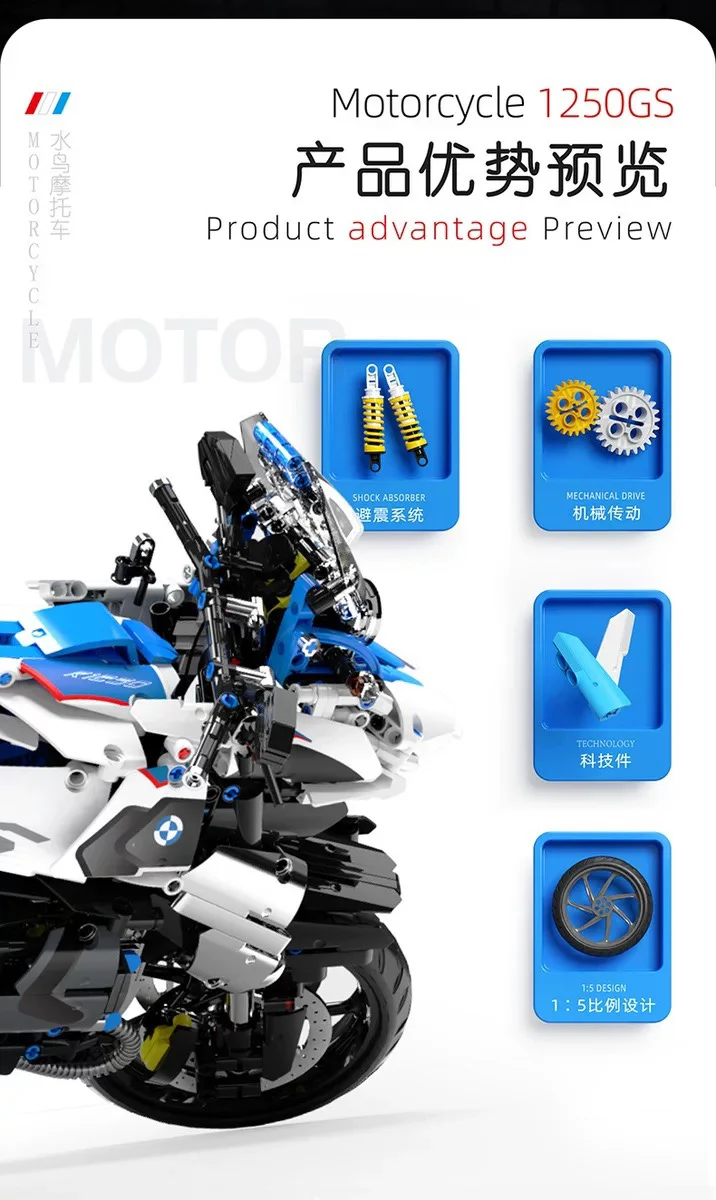 TGL T4022 BMW R1250 GS - YWOBB