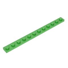 GOBRICKS GDS-508 Plate 1 x 12 - YWOBB