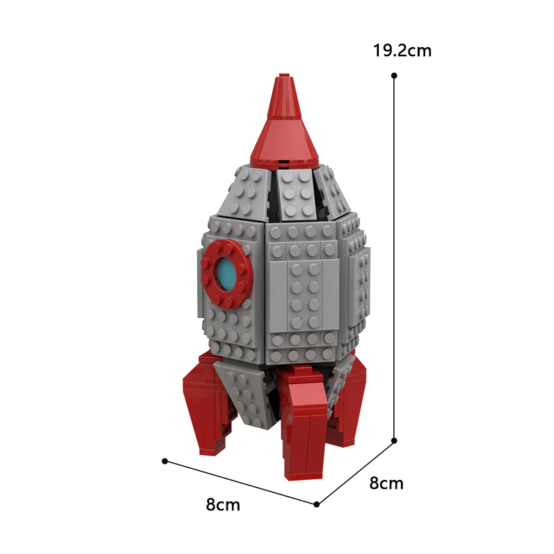 MOC 113468 The Adventurous Space Rocket - YWOBB