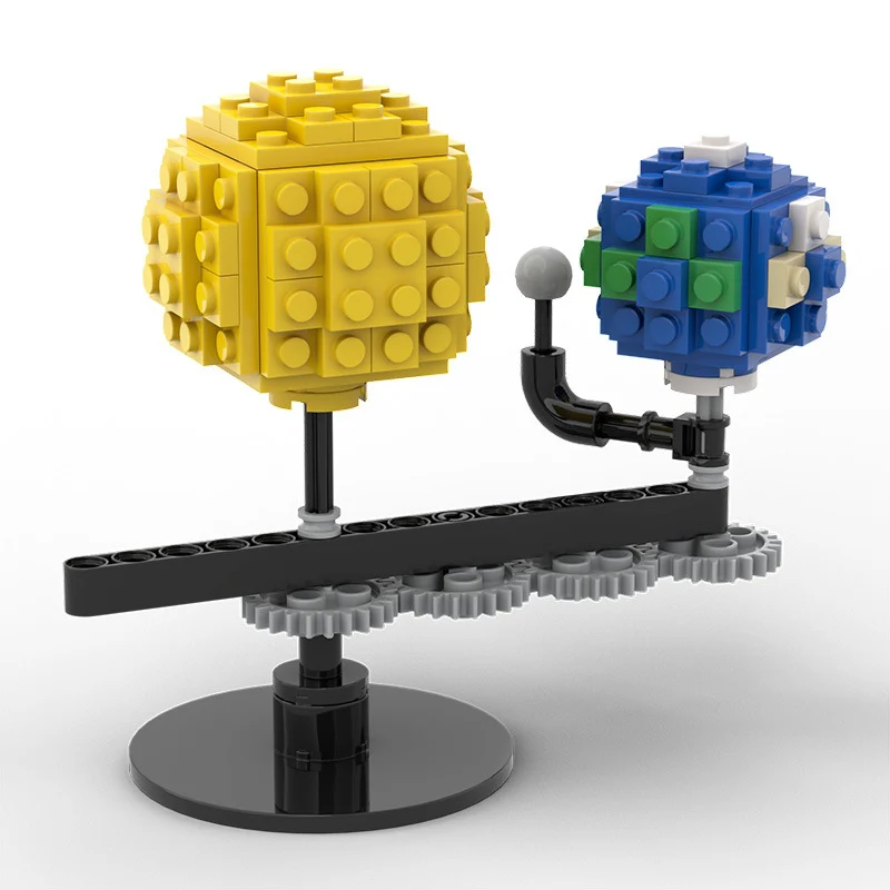 MOC C7054 Miniature Sun Earth - YWOBB