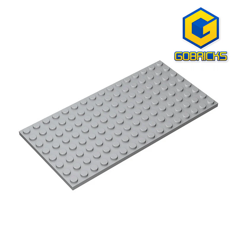 GOBRICKS GDS-529 Plate 8 x 16 - YWOBB