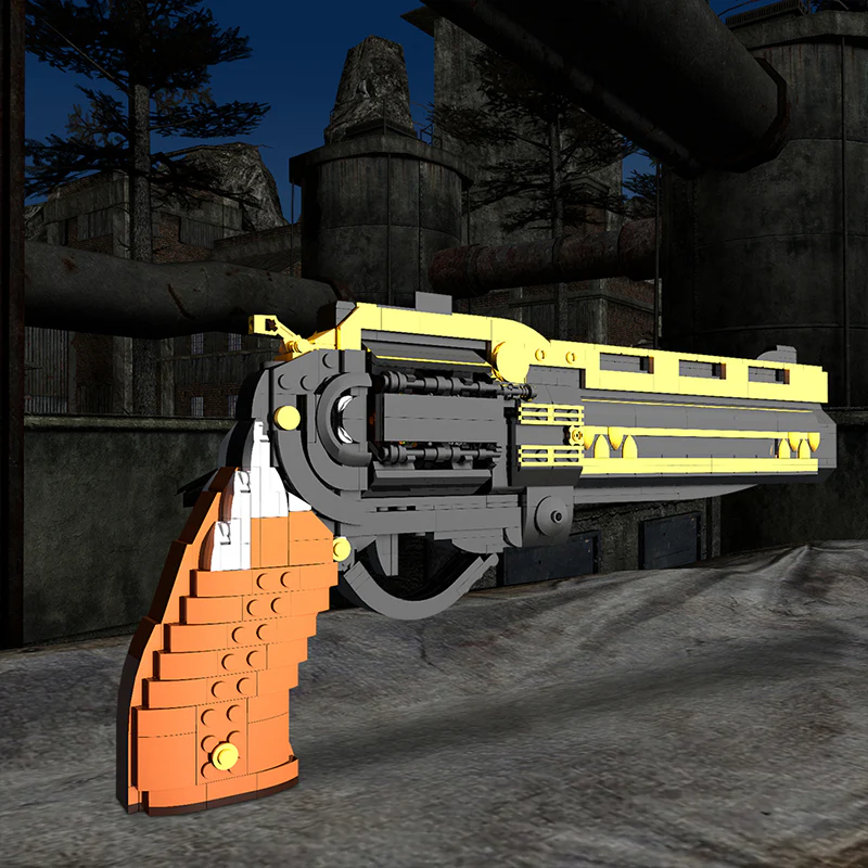 GOBRICKS MOC 39676 Destiny 2 - The Last Word exotic hand cannon - YWOBB