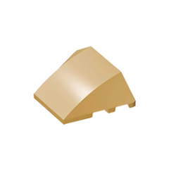 GOBRICKS GDS-762 Wedge 4 x 3 No Studs - YWOBB