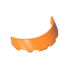GOBRICKS GDS-M119 Windscreen 3 x 6 x 1 Curved - YWOBB