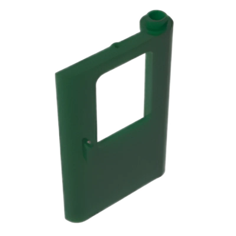 GOBRICKS GDS-M277 Door 1 x 4 x 5 Train Right Thin Support at Bottom - YWOBB