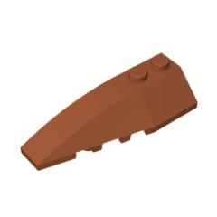 GOBRICKS GDS-744 Wedge 6 x 2 Left - YWOBB