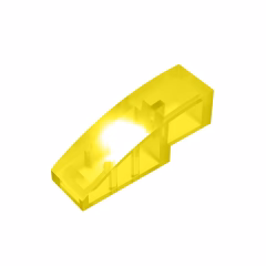 GOBRICKS GDS-657  Curved 3 x 1 - YWOBB