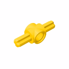 GOBRICKS GDS-1051 Axle and Pin Connector Hub with 2 Axles - YWOBB