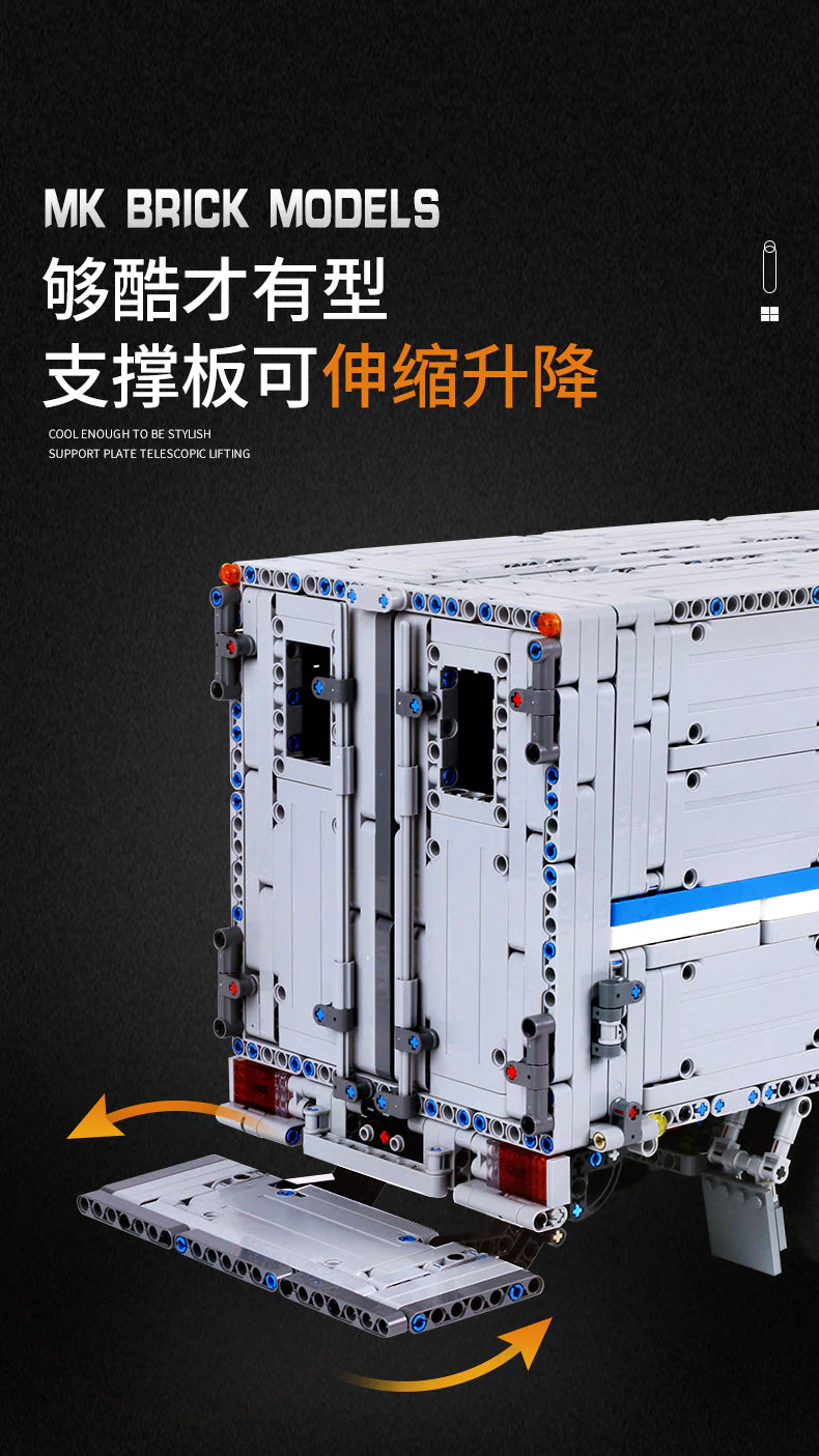 Mould King 13139 RC Wing Body Truck OVP EU Warehouse Version - YWOBB