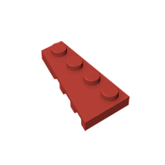 GOBRICKS GDS-548 Plate 4 x 2 Left - YWOBB