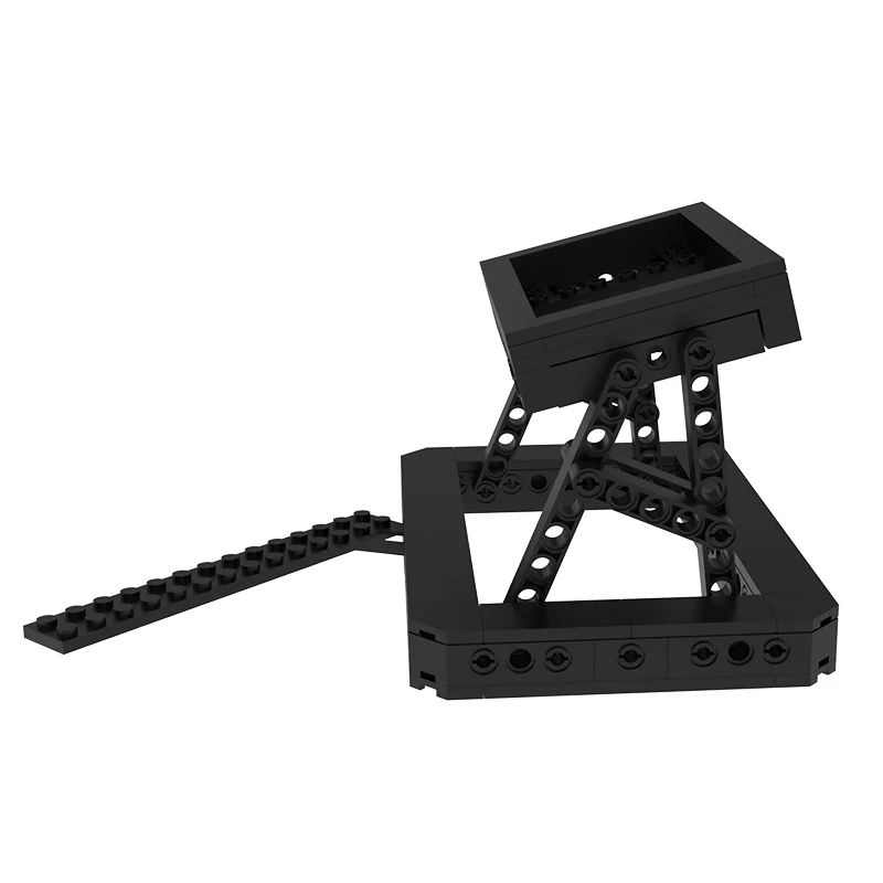 GOBRICKS MOC 110394 Back to the Future Time Machine Custom Stand - YWOBB