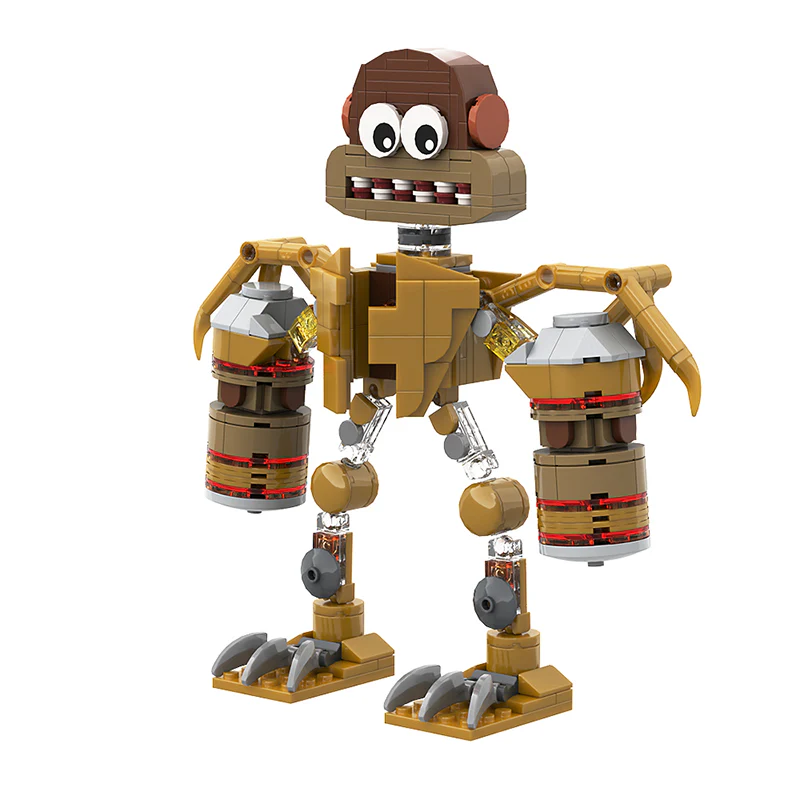 GOBRICKS MOC A0503Y08 My Singing Monsters Flying - YWOBB