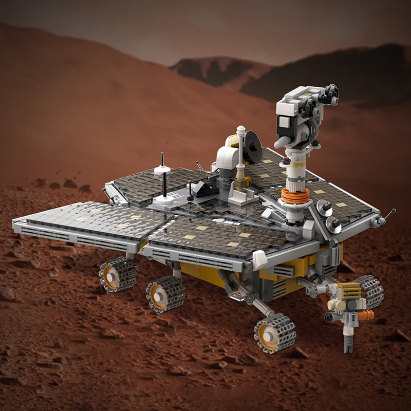 GOBRICKS MOC 80345 NASA Mars Exploration Rover Spirit Opportunity - YWOBB