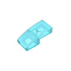 GOBRICKS GDS-656  Curved 2 x 1 - YWOBB