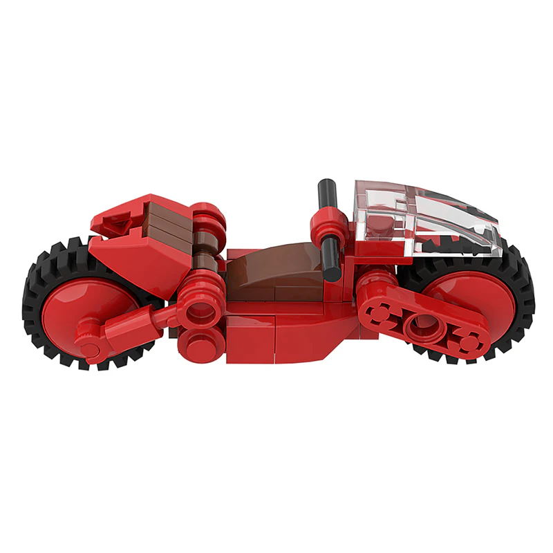 GOBRICKS MOC A0163Y02 X hidden motorcycle - YWOBB