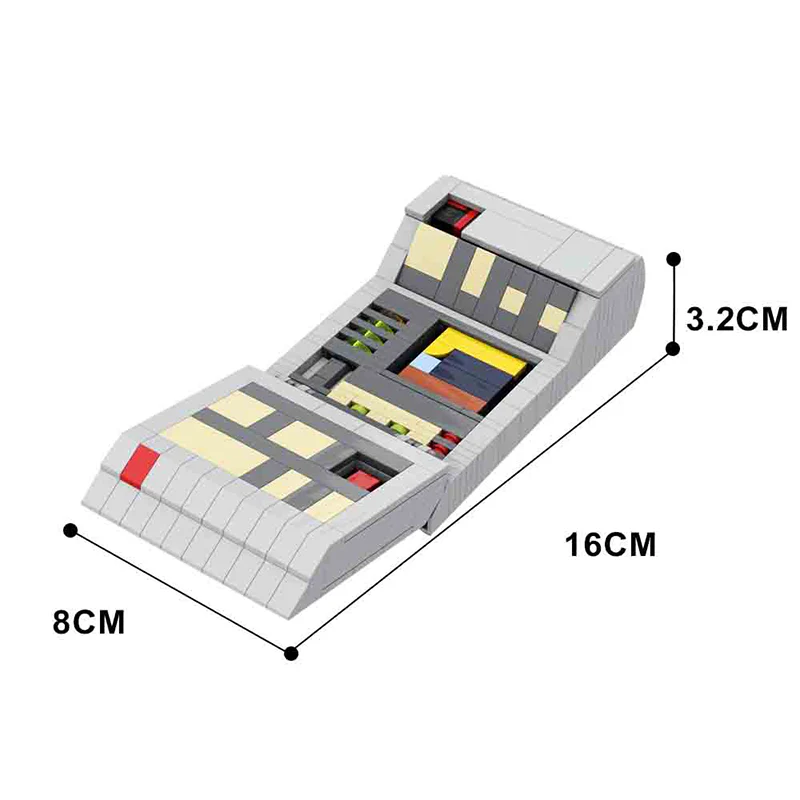 GOBRICKS MOC 137762 Starfleet TR-580 Tricorder VII - YWOBB