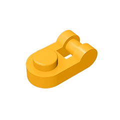 GOBRICKS GDS-1290 Round 1 x 1 with Bar Handle - YWOBB