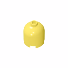GOBRICKS GDS-1049 Round 2 x 2 x 1 2/3 Dome Top - YWOBB