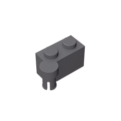 GOBRICKS GDS-810 Hinge Brick 1 x 4 Swivel Top - YWOBB