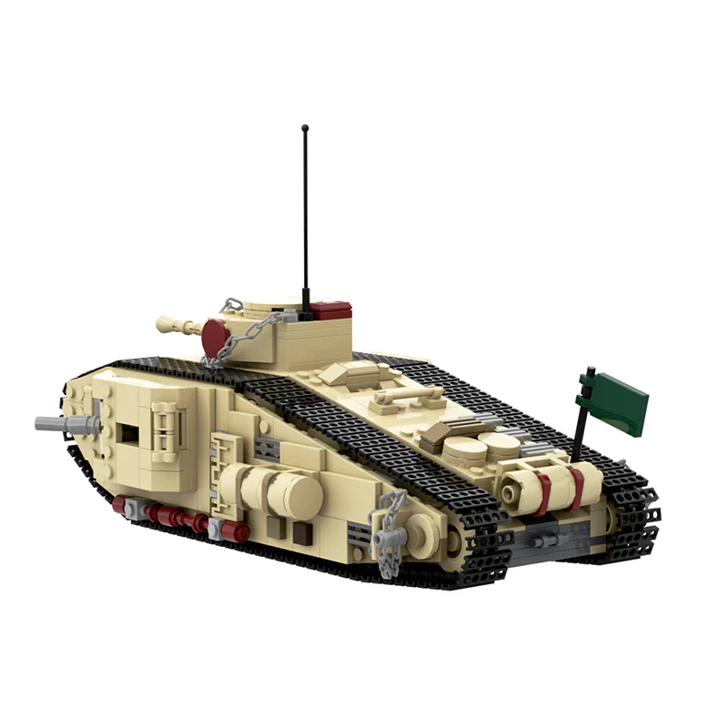 GOBRICKS MOC A1001 Raiders of the Lost Ark tank - YWOBB