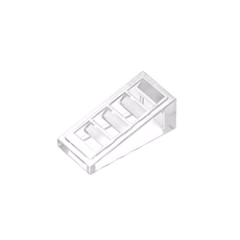 GOBRICKS GDS-838 Slope 18 2 x 1 x 2/3 with 4 Slots - YWOBB