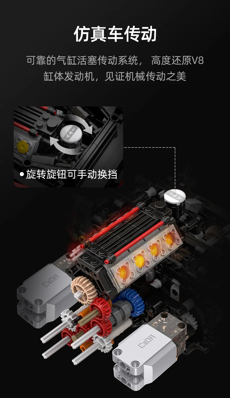 CADA C61042 / 61043 1:8 Ferrari 488 Pista - YWOBB