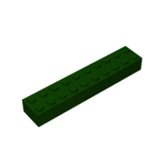 GOBRICKS GDS-545 Brick 2 x 10 - YWOBB