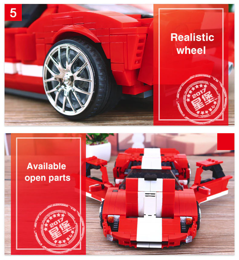 XINGBAO XB-03011 The Red Phantom Racing Car - YWOBB