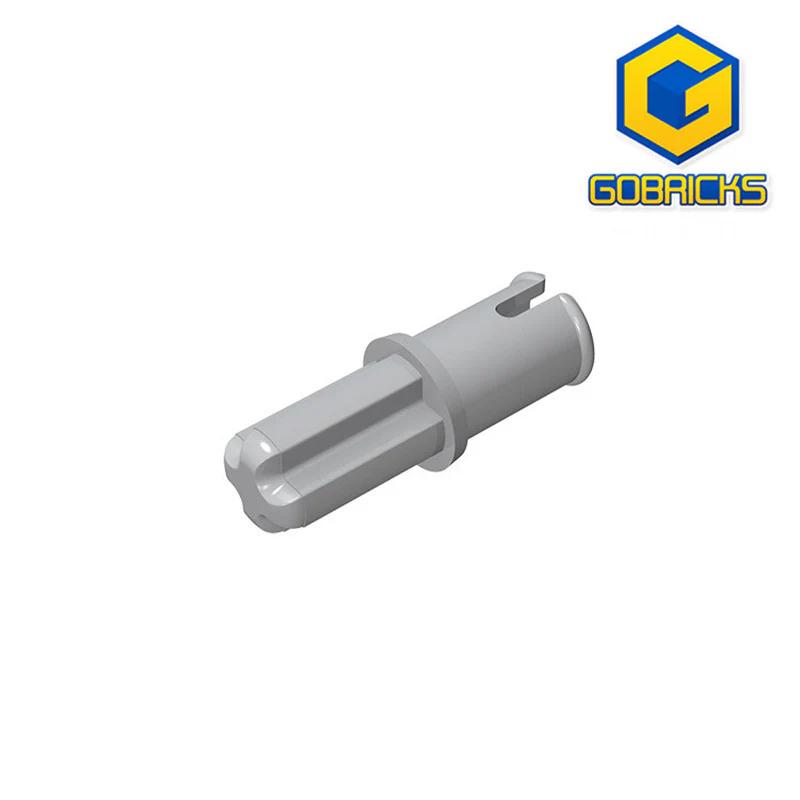 GOBRICKS GDS-914 Axle Pin without Friction Ridges Lengthwise - YWOBB