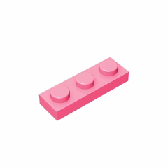 GOBRICKS GDS-503 Plate 1 x 3 - YWOBB