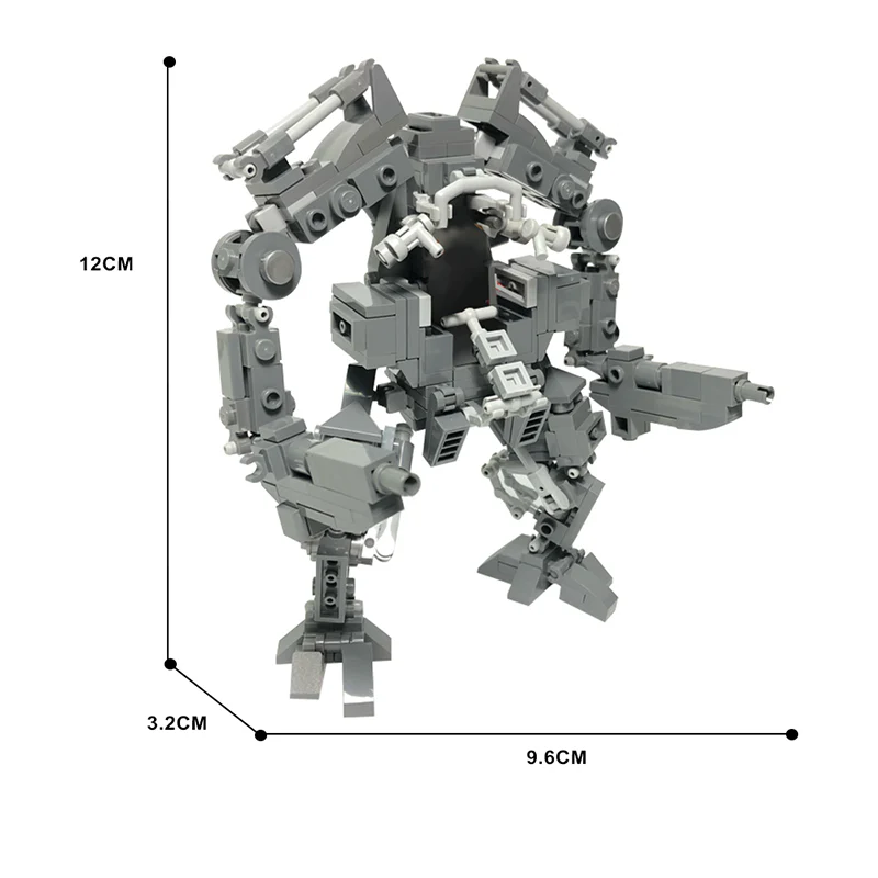 GOBRICKS MOC 28665 Armoured Personnel Unit(APU) Minifigure Scale - YWOBB