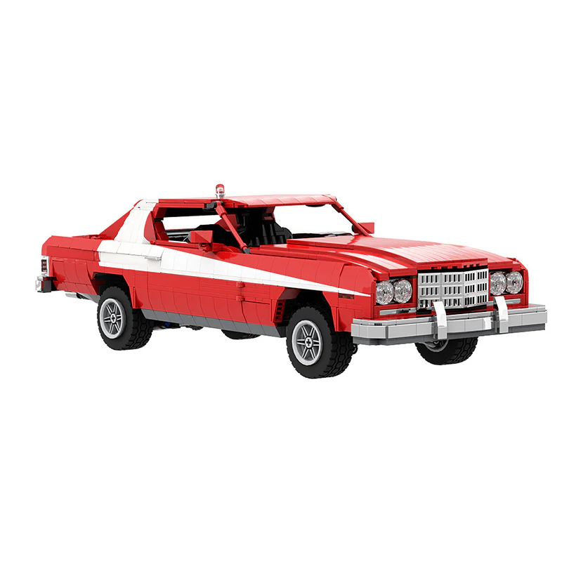 GOBRICKS MOC 99377 ord Gran Torino 1975 Starsky & Hutch V2.1 - YWOBB