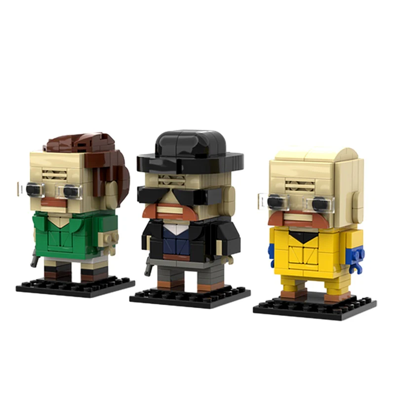 GOBRICKS MOC 162868 Walter White Bundle Set,Breaking Bad - YWOBB