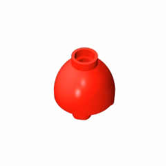 GOBRICKS GDS-1194 Round 2 x 2 Dome Bottom with Studs - YWOBB