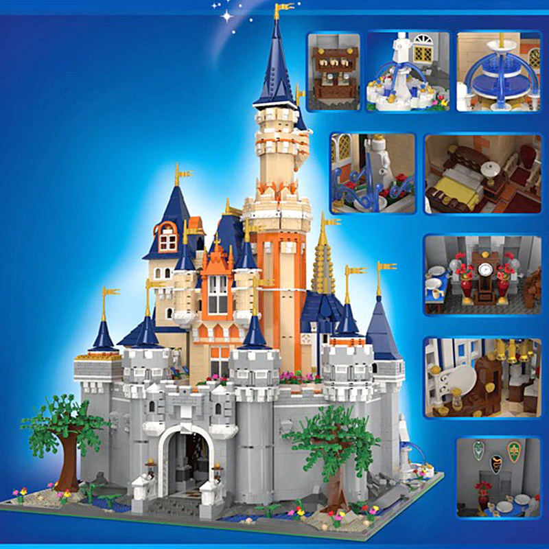 Mould King 13132 Disney Castle - YWOBB