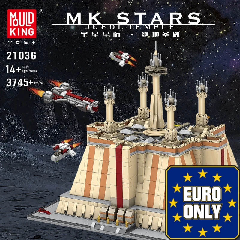 Mould King 21036 Jedi Temple OVP EU Warehouse Version - YWOBB