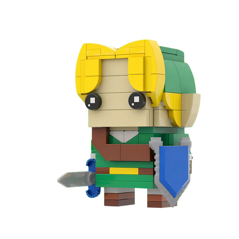 MOC 62351 Link (Ocarina of Time) Brickheadz - YWOBB