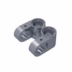 GOBRICKS GDS-992 Axle and Pin Connector Perpendicular Double Split - YWOBB