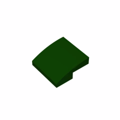 GOBRICKS GDS-659  Curved 2 x 2 - YWOBB